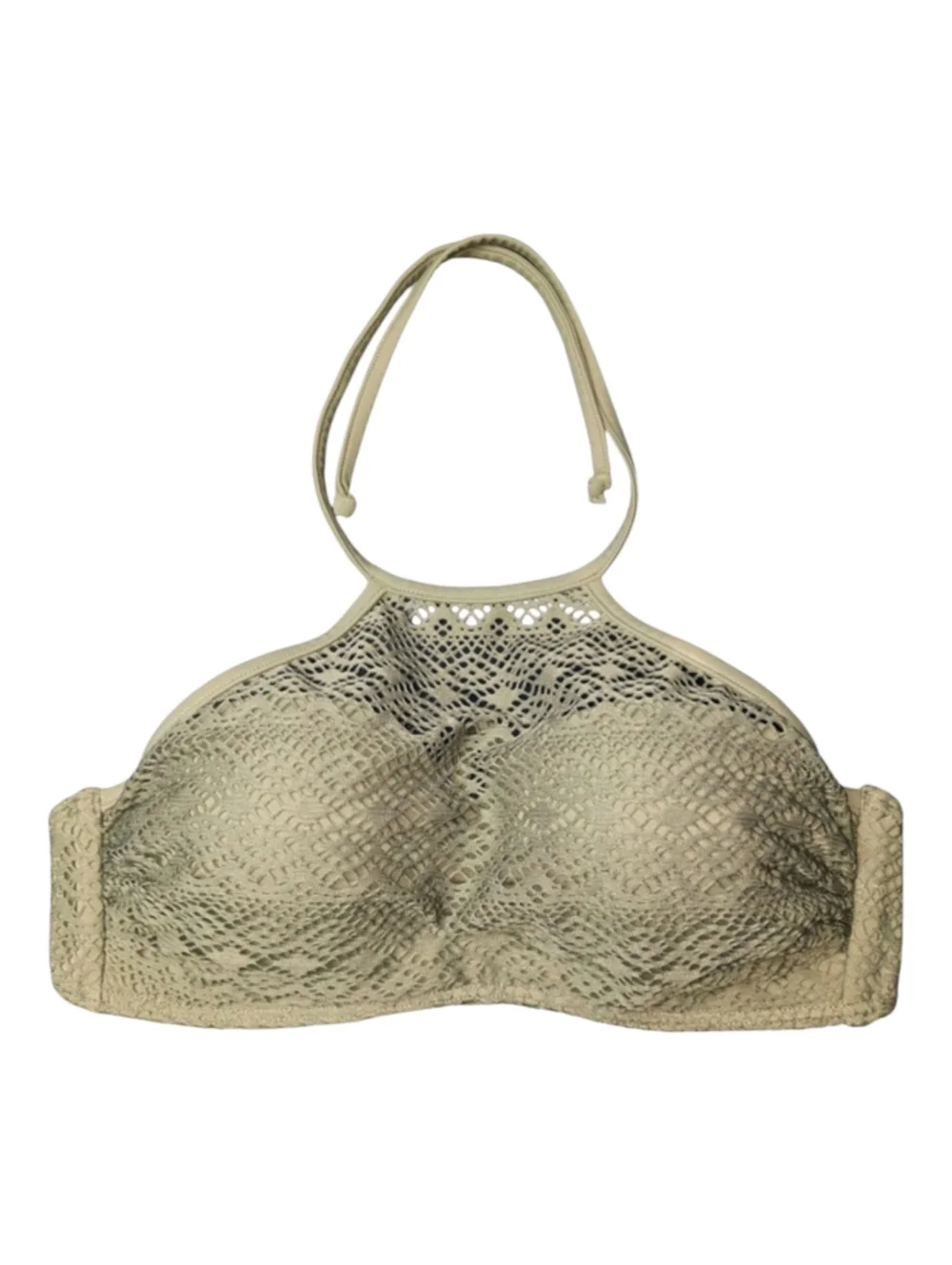 Venus High Neck Ultra Push-up Underwire Bikini Top Green SZ A 32B/34A/36…